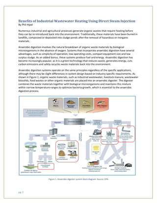 Benefits of Industrial Wastewater Treatment Using Steam Injection