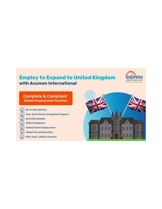 Employ International Talent in the UK with a Global Employer of Record (EOR)