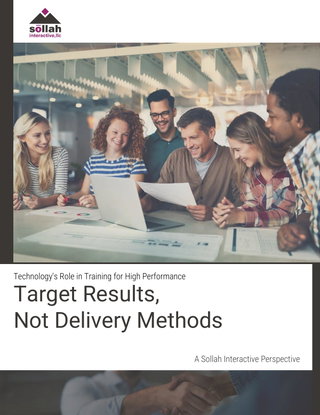 Technology's Role in Training for High Performance: Target Results, Not Delivery Methods