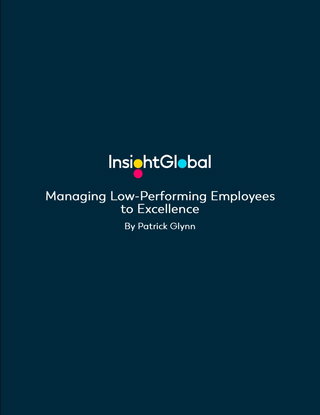 Managing Low-Performing Employees to Excellence
