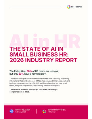 The State of AI in Small Business HR: 2026 Industry Report