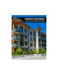 Multifamily Home Refacing Program