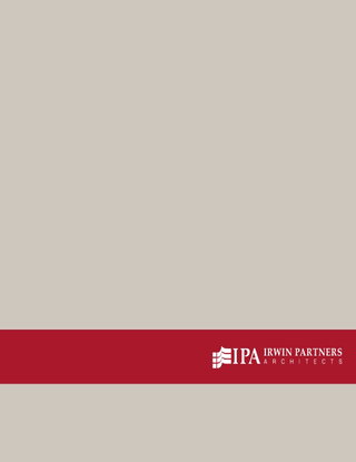 Irwin Partners Architects Company Brochure