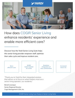 COGIR Senior Living Case Study