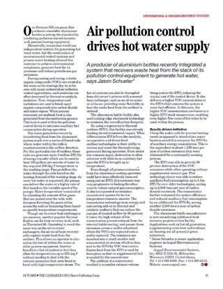 Air Pollution Control Drives Hot Water Supply