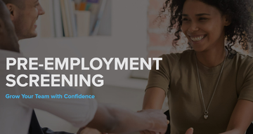 Pre-Employment Screening