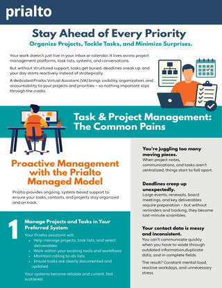 Task Management with a Virtual Assistant