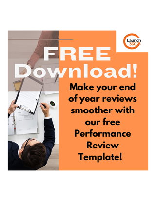 Performance Reviews & Download Form For Year End Preparation