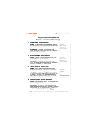 End of I-9 Virtual Review Employer Guide