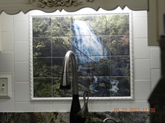 Printed Custom Wall Tile Murals