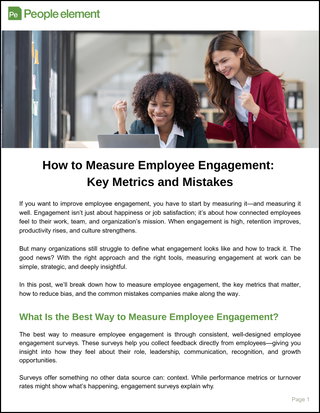 How to Measure Employee Engagement: Key Metrics and Mistakes