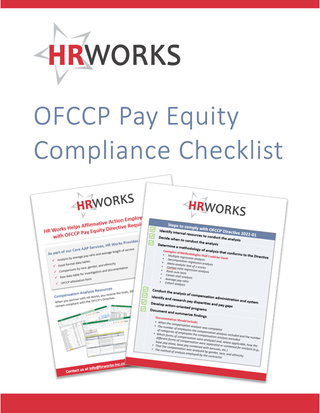 OFCCP Pay Equity Compliance Checklist