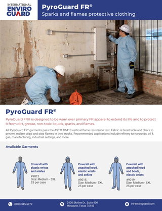 PyroGuard FR® Flame-Resistant Protective Clothing | Sales Sheet