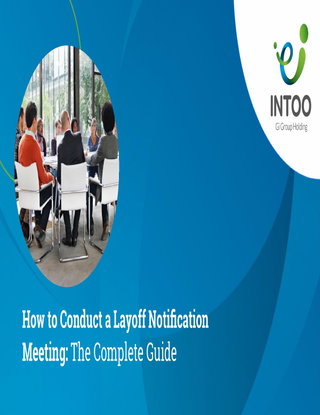 How to Conduct a Layoff Notification Meeting: Guide & Script