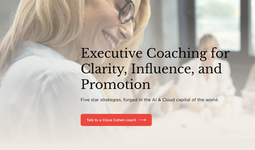 Executive Coaching for Leaders - Advance from Director to VP or C-Suite