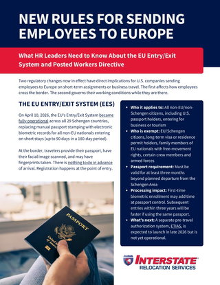 New Rules for Sending Employees to Europe: What HR Leaders Need to Know in 2026