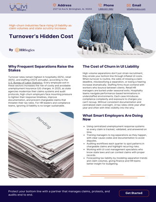 UI Costs in High-Turnover Industries