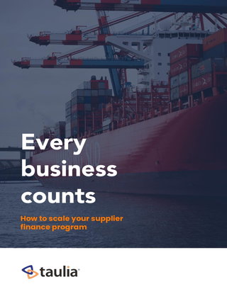 How to scale your supplier finance program