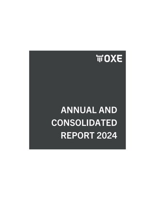 ANNUAL AND CONSOLIDATED REPORT 2024