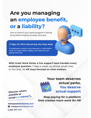 Is Your Employee Perks Program Creating More Work for HR?