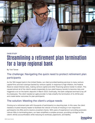 Uncomplicate the complicated: Learn how to streamline terminating a 401(k) plan