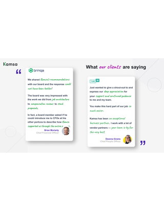 Client Testimonials