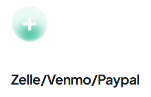 Zelle/Venmo/Paypal