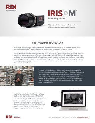 Iris M™ System Spec Sheet