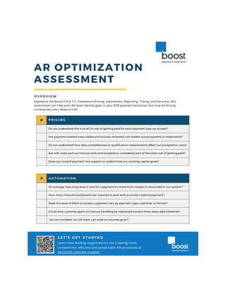 AR Optimization Assessment