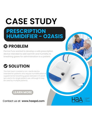 Complex Challenges? SOLVED: O2asis Personal Oxygen Humidifier Case Study Intro