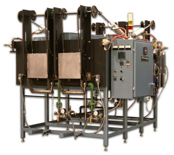 Dual Chamber Front Loading Box Furnace