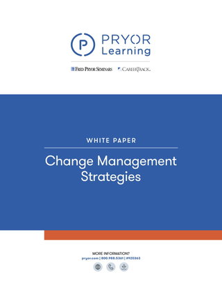 Change Management Strategies