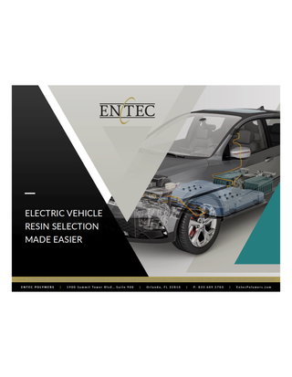 Electric Vehicle Resin Selection Guide