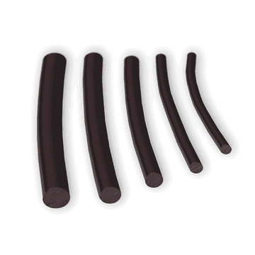 Easy Splice 0.063″ +/- .004″ (1.6 +/- .11 MM) – 75 Duro – Black Viton A™ O-Ring Cord