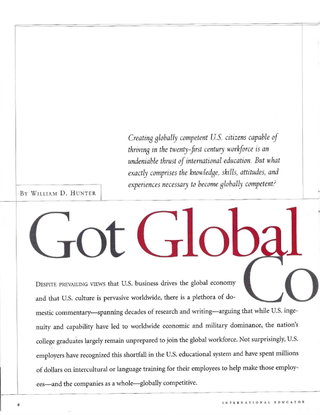 Got Global CO: Creating globally competent U.S Citizens