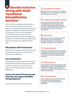 Elevate Inclusive Hiring with State Vocational Rehabilitation Services