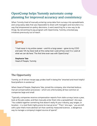 Case Study - Yummly
