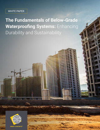 The Fundamentals of Below-Grade Waterproofing Systems: Enhancing Durability and Sustainability