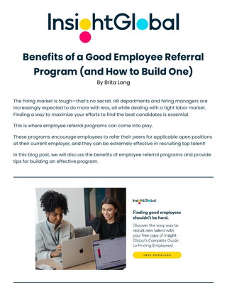 Benefits of a Good Employee Referral Program (and How to Build One)