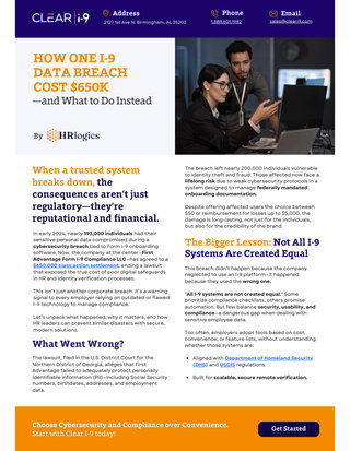How One I-9 Data Breach Cost $650K—and What to Do Instead