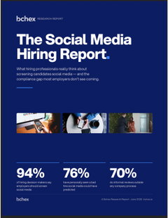 Social Media Candidate Screening Survey Report: What Hiring Managers Honestly Say