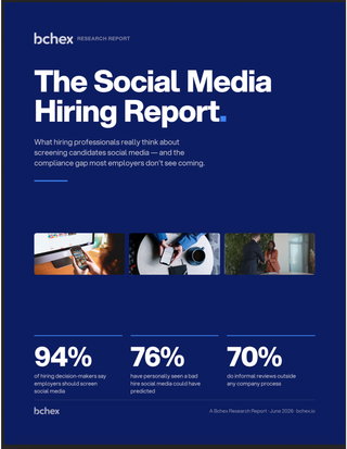Social Media Candidate Screening Survey Report: What Hiring Managers Honestly Say