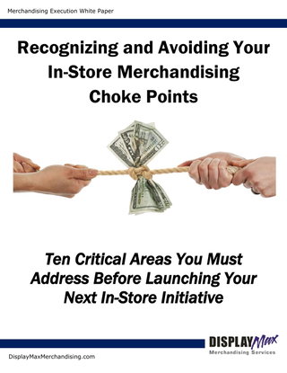 Recognizing and Avoiding Your In-Store Merchandising Choke Points