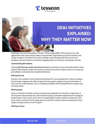DE&I Initiatives Explained: Why They Matter Now
