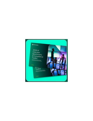 Cicero Interview: 2026 AI Interview Benchmarks & Compliance Toolkit