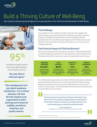 Build a Thriving Culture of Well-Being
