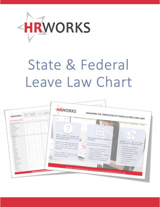 State & Federal Leave Law Comparison Chart