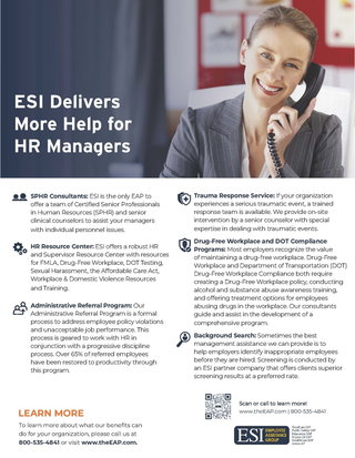 ESI Delivers More Help for HR Managers 