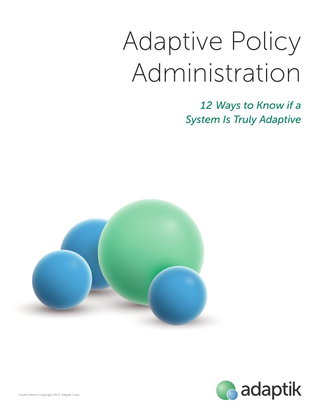 12 Ways to Know If Your System Is Truly Adaptive
