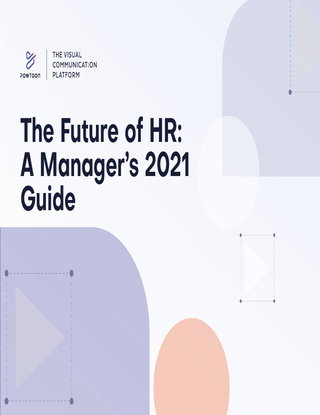 The Future of HR: A Manager's 2021 Guide
